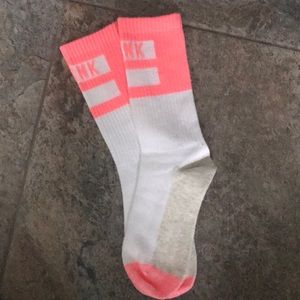 NWOT VS Pink Crew Socks